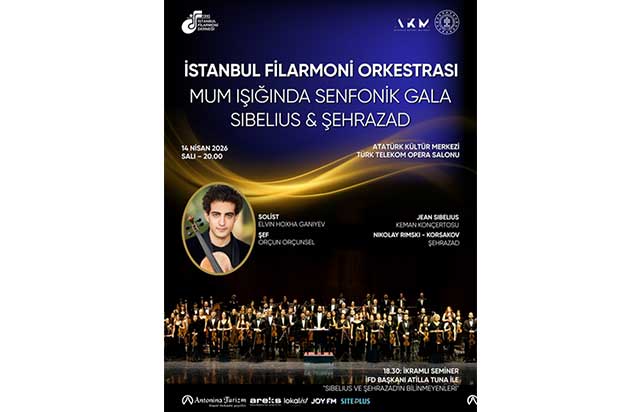 İki bin mum ışığında senfonik gala: 'Sibelius & Şehrazat'