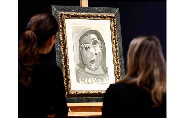 100 euro’luk Picasso hayırsever mühendisin