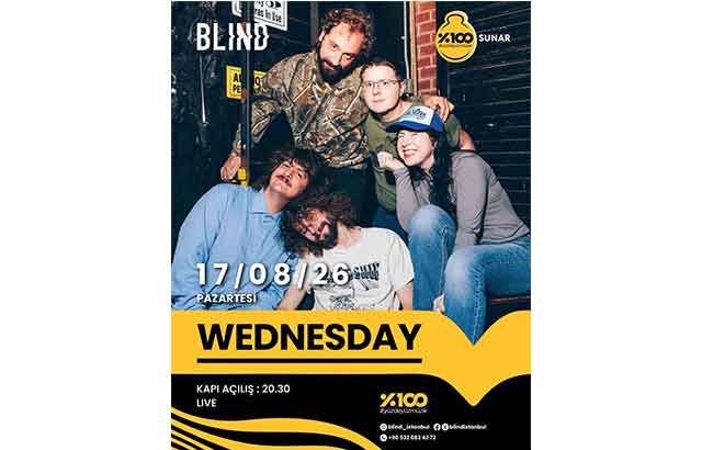 Wednesday İstanbul’da ilk kez sahne alıyor