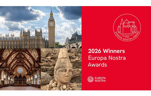 2026 Europa Nostra Ödülü Türkiye’ye 