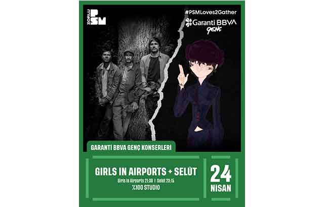 Girls in Airports & Selût %100 Studio’da