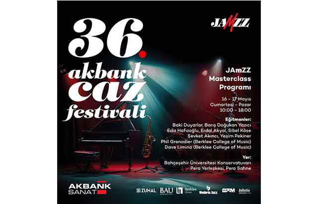 Uluslararası caz ustaları genç müzisyenlerle buluşuyor