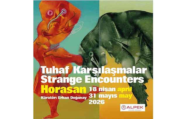 Mustafa Horasan’ın “Tuhaf Karşılaşmalar” sergisi Alpek Sanat’ta