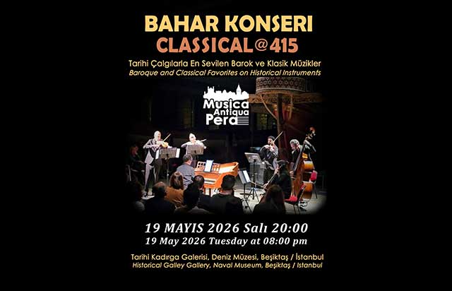 Tarihi çalgılarla baroktan klasiğe yolculuk