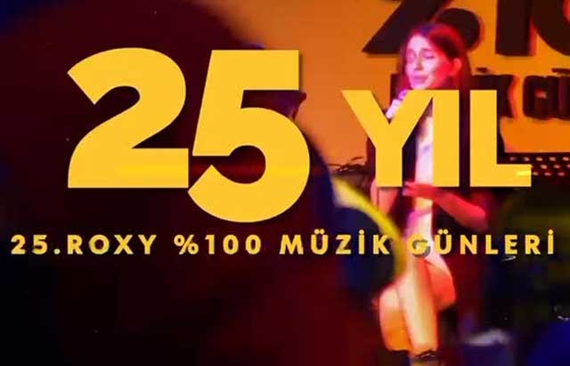25. Roxy %100 Müzik Günleri’nde ödüller sahiplerini buldu