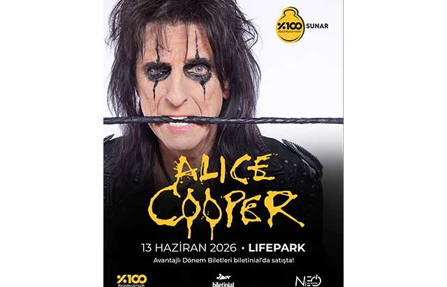 Alice Cooper İstanbul’rock mitolojisini yeniden yazıyor