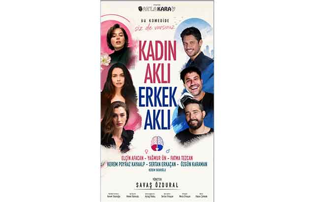 Kadın ve erkeğin bitmeyen savaşı sahnede 