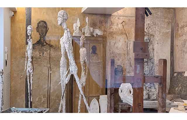 Giacometti’nin ‘varlık çizgileri’nin Paris’teki evi