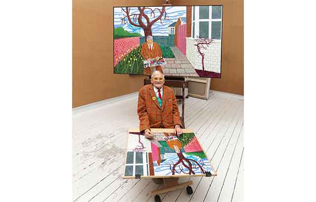 Renklerin ve ışığın ustası David Hockney'nin ardından