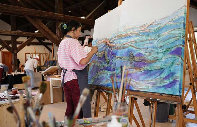 5. Arnica Art Land Sanat Çalıştayı tamamlandı