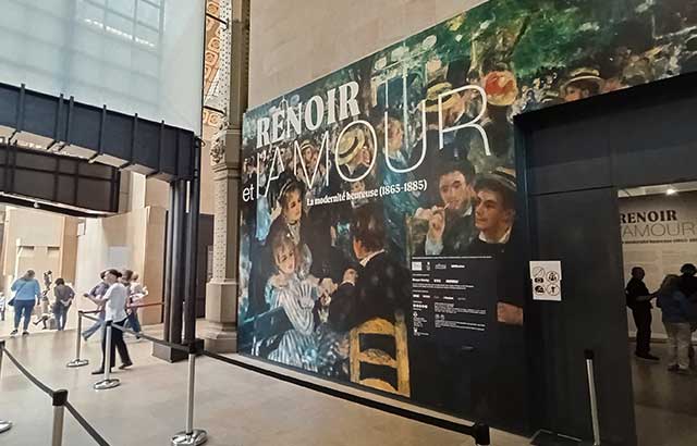 Paris’in sıcağında Renoir’ın âşık gölgeleri
