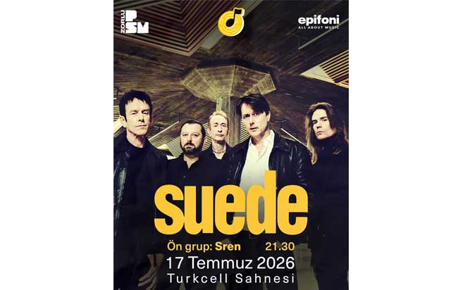 Suede, ‘Antidepressants Dünya Turnesi’yle İstanbul'da