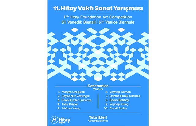 11. Hitay Vakfı Sanat Yarışması kazananları belli oldu