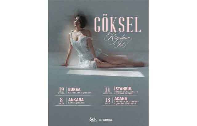 Göksel, “Rüyaların İşi Tour” ile Harbiye’de