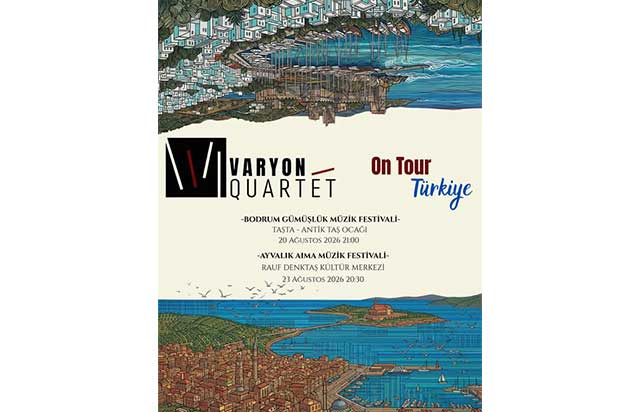 Varyon Quartet festival sahnelerinde