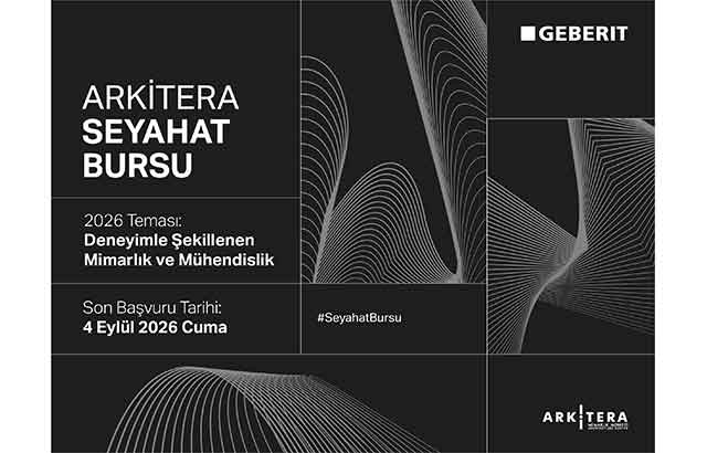 Arkitera Seyahat Bursu 2026’ya başvuru için son günler