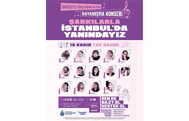 Harbiye’de şarkılar bu kez üniversiteli genç kadınlar için