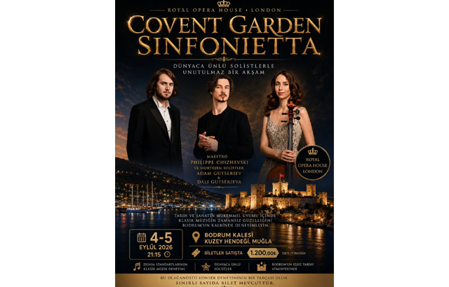 Covent Garden Sinfonietta Bodrum Kalesi’nde