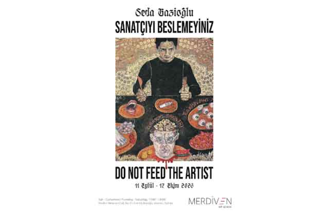 “Sanatçıyı Beslemeyiniz” Merdiven Art Space’te