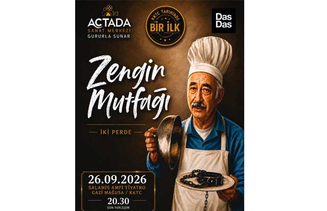 Şener Şen, 'Zengin Mutfağı' ile ilk kez KKTC'de