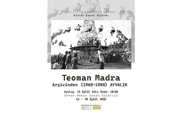 Ayvalık’ta Teoman Madra’ya saygı