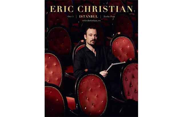 Eric Christian ilk kez İstanbul’da