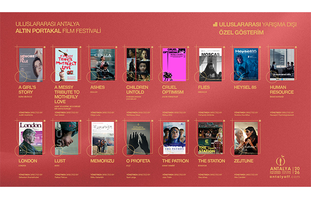 Altın Portakal’da Yarışma Dışı seçkiler açıklandı