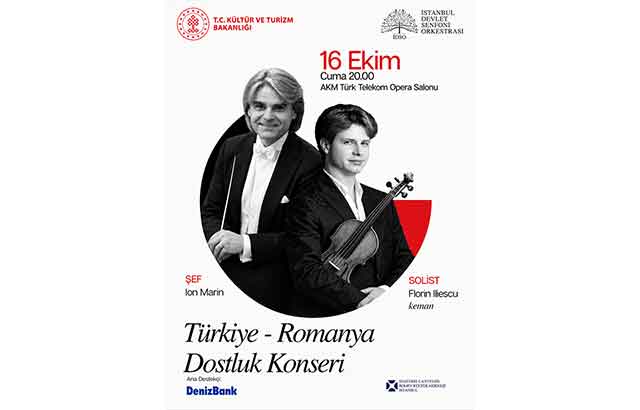 Mendelssohn ve Çaykovski ile ‘Türkiye-Romanya Dostluk Konseri’