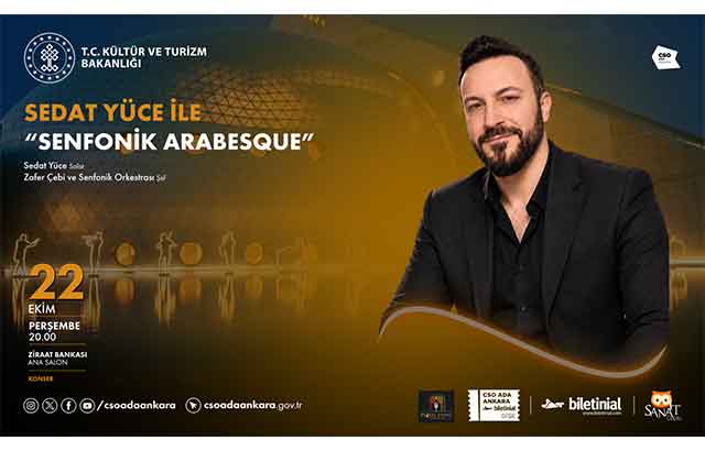 Arabesk, senfonik yorumla yeniden Ankara’da