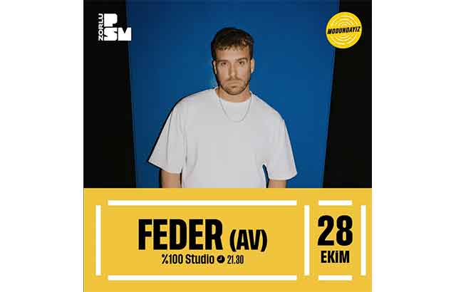 Feder, İstanbul’da sahnede