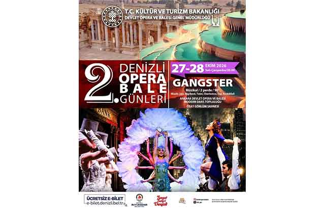 Denizli Opera ve Bale Günleri’nde sahne sırası “Gangster”da