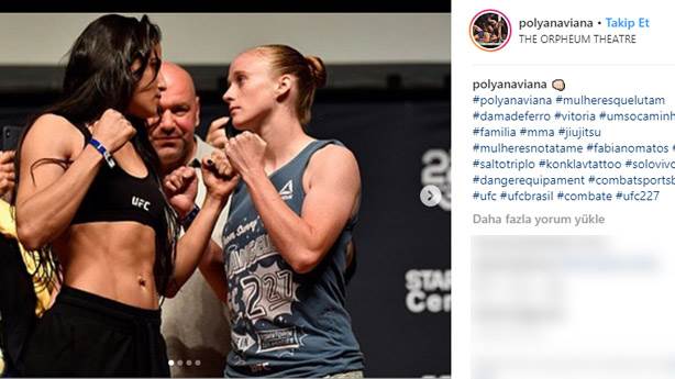 Her kuşun eti yenmez UFC dövüşçüsü Polyana Viana, gaspçıyı haşat etti