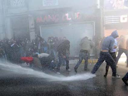 Taksim dışında her yerde eylem vardı