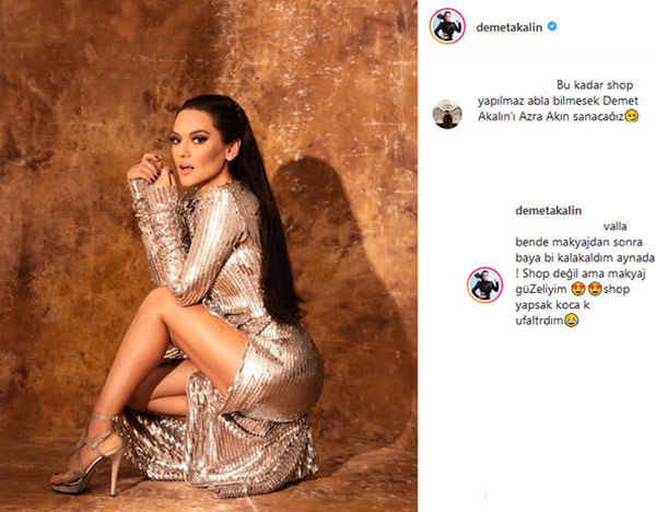 Demet AkalÄ±n'dan takipÃ§isine cevabÄ± ÅaÅÄ±rttÄ±!