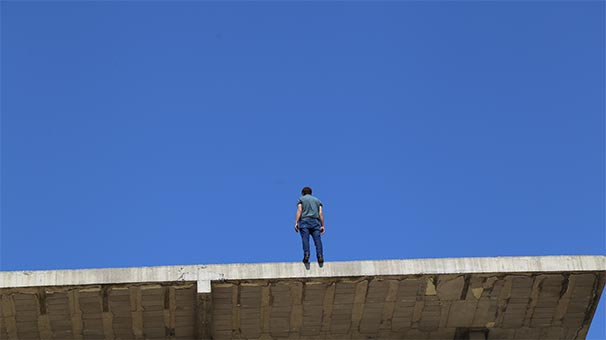 Bir anda Ã§atÄ±ya Ã§Ä±kÄ±p... Korku dolu anlar