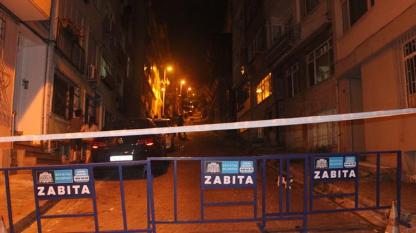 Binadan sesler gelince BeÅiktaÅ'ta cadde kapatÄ±ldÄ±!
